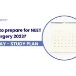 study plan for neet ss surgery 2023
